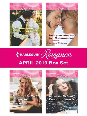 cover image of Harlequin Romance April 2019 Box Set
